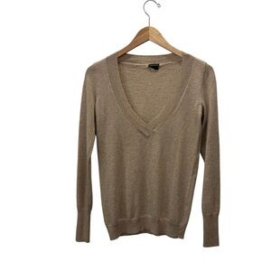 Club Monaco V Neck Wool Pullover Preppy Sweater
